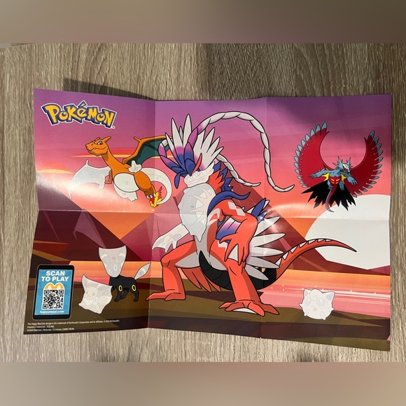 Pokemon Mcdonalds Jigglypuff #6 Sticker Activity Sheet - Picture 3 of 4